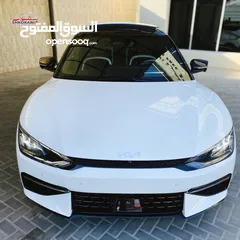  3 كيا EV6 Electric موديل 2023 صنف GT line ممشى قليل جدا