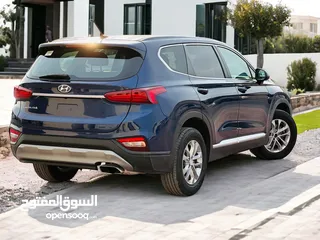  5 AED 940 PM  HYUNDAI SANTA FE 2019 GLS  0% DOWNPAYMENT  WELL MAINTAINED