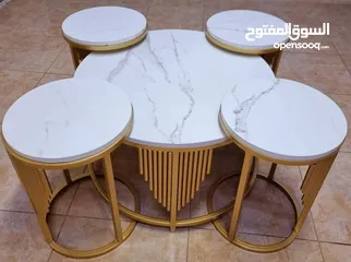  14 طاولات وسط وجانبية