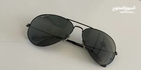  3 نظارات شمسية ماركة Ray ban اصليه