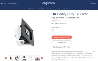  2 ergotron odyssey g9 اقوى وأفضل حمالة شاشة في العالم تصلح لجميع الشاشات وبالاخص شاشة g9 Samsung lg