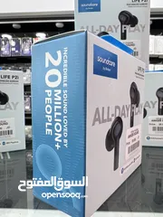  3 Anker Life P2i سماعات انكر باوتوث الجديدة كليا  مايكين على كل سماعة لوضوح فائق في المكالمات