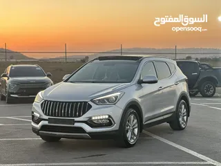  11 هونداي سنتفيه 2016/فتحة سقف بانوراما  4x4