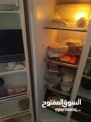  3 ثلاجة جينيرال اليكتريك ياباني اصلي بابين خليجيه