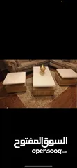  4 غرفه سفره وطقم كنب وغرفه نوم شبه جديده  للبيع