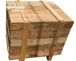  4 wooden and plastic pallets boxes New and used sale and purchase