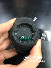  1 ساعة كاسيو جي شوك الاصلي بأسلوب عسكري ورياضي عقارب عاكس ليلي مصممة لتحمل اصعب الظروف مقاومة للماء