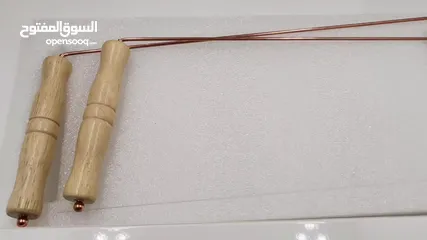  7 قضبان  نحاس نقي مع تشطيب مصقول