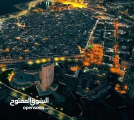  16 أرض سكنية للبيع عين زارة الحمودات بالقرب من جامع الحموادت لها كم من مدخل