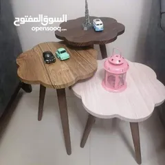  14 طاولات سرفيس 3 قطع ب 15 دينار  الاطقم pvc حراري  مقاوم للمي والرطوبه الخدوش ومكفولين  سارع بالطلب  .