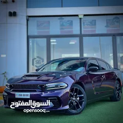  3 للبيع دودج تشارجر SXT موديل 2021 - لون بنفسجي داكن  2021 Dodge Charger SXT - Dark Purple Color