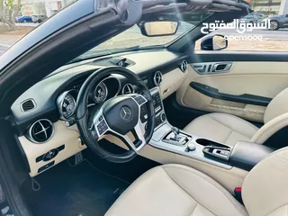  17 MERCEDES-BENZ SLK-200  CONVERTIBLE  GCC  LOW MILEAGE  0% DWONPAYMENT