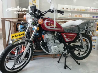  6 فرصة ذهبية بيع درجات نارية جديدة باكياسها جودة وموصفات عالية للعمالة 125cc-150cc سعر450 kd