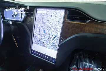  16 Tesla Model X Standard Range  2019   السيارة بحالة ممتازة جدا و قطعت مسافة 51,000 كيلو متر فقط