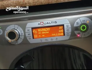  4 غساله مع حماصه نوع اريستون