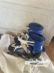  1 حذاء لديه عجلات للأطفال roller skate