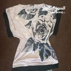  12 ملابس للبيع بسعر حررررق بحال الوكاله يتوفر  بلاطين جينز ،،،فساتين  شيفون ،، بلايز  مقاس 40,,,,42