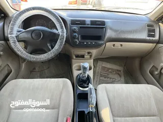  11 ‎هوندا سيفيك بنزين اصلي 2003 مميزة جدا للبيع بسعر مغري
