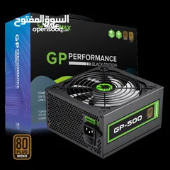  7 Gamemax Brand مزود طاقه باور سبلاي جيماكس بيسي PC تجميعة  500 Power Supply GP-Series