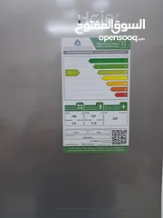  5 Brand New, Haier Side by Side two doors Refrigerator, Twin Inverter Technology, Silver Color