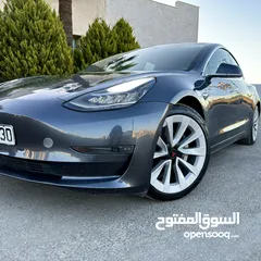  20 تيسلا 3 موديل 2020 long range لون فيراني دفع رباعي بحالة الوكاله السعر 17250