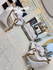  11 عروووووض طقم كنب مصري دمياطي 9مقاعد خشب زان تفصيل