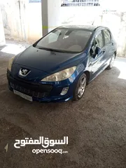  1 بيجو 308 بنزين 1.6 تيربو موديل سنة 2008  عداد قليل 140 الف فقط عائلية وبها معظم الإضافات