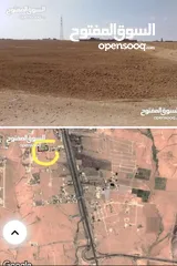  1 أرض  للايجار طريق المطار جنوب عمان القسطل حوض 9 - قبل جسر المطار ب 2 كم