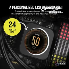  3 Corsair iCUE Elite CPU Cooler LCD Display - شاشة لمبرد المعالج