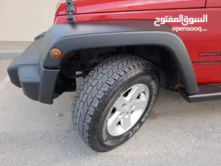  2 Jeep Wrangler sport - 2014 - GCC specs