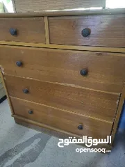  5 سرير شباب و دولاب ملابس و كمودينه للبيع