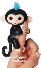  8 لعبة سعدان قرد اصبع تفاعلي  MONKEY TOYS FINGER