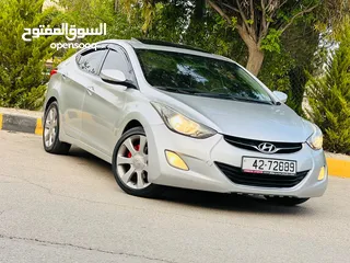  14 هيونداي افانتي موديل 2011 فل مع فتحة