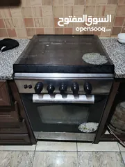  3 فرن غاز 4عيون نوع سامكس ايطالي