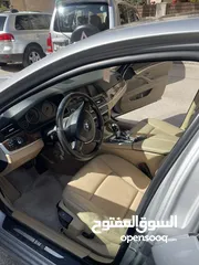  7 بي ام دبليو 520i  لون فضي  توين تيربو انجكشن