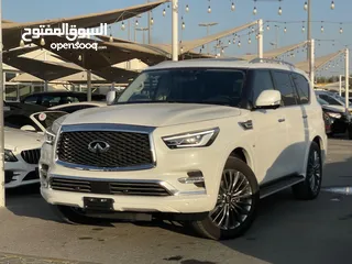  2 Infiniti QX80, American import, full option, 8-cylinder, 2019