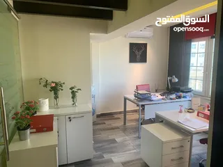  4 مكتب مفروش للايجار بسعر مميز في جبل عمان