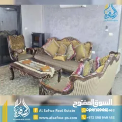  5 شقه مميزة مفروشه للايجار مع ترس قرب بلديه رام الله