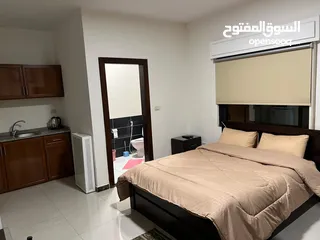  2 استديو مفروش للإيجار شارع الجامعه امتداد ضاحيه الرشيد