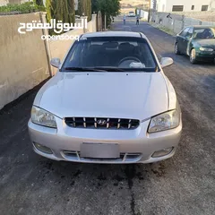  1 للبيع هونداي فيرنا موديل 2000 لون فضي للجادين ان شاء الله ما راح اقصر معهم