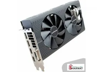  1 كرت شاشة rx 580 8 g مستعمل اخو لجديد