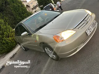  4 هوندا سيفيك موديل 2003 اتوماتيك بحاله ممتازه