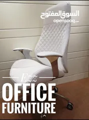  4 كرسي مدير بأحدث التصميمات من شركة ezz office furniture