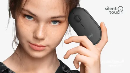  7 لوحة مفاتيح و ماوس لاسلكيان Logitech MK470 SLIM  من لوجيتك جديده  بسعر حرق