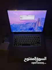  4 MAC BOOK PRO رفيع موصفات قويه Core i7 RAM 16 HARD 500 SSD