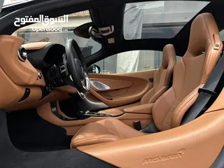  10 MCLAREN GT 2022 GCC BLACK COLOR FIRST OWNER