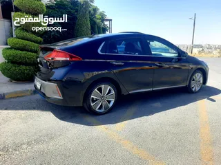  24 هيونداي ايونيك هايبرد استخدام شخصي فل مع فتحه موديل 2019 بسعر مناسب