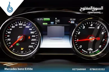  17 Mercedes benz E350e 2018