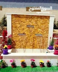  2 فاير بليس ورق جدران والشيبورد وبانوهات وجبسن بورد شلالات بارجولا نوافير بديل الرخام وبديل الخشب والق