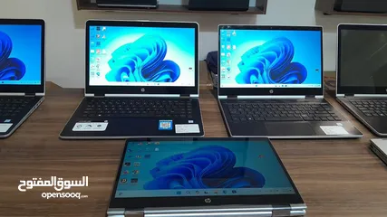  1 لابتوب وتاب بنفس الوقت وتاتش باليد او القلم   HP PAVILION  X360